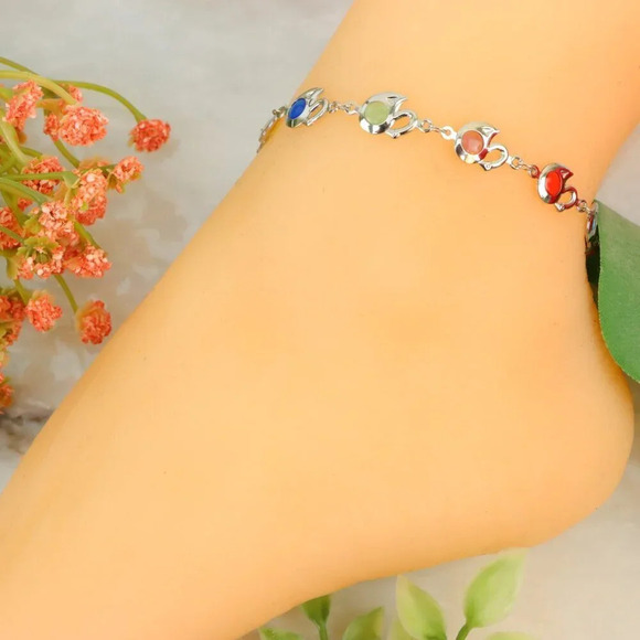 "New Beautiful Design Anklet for Women/Girls, Gift, A550 - Picture 9 of 10